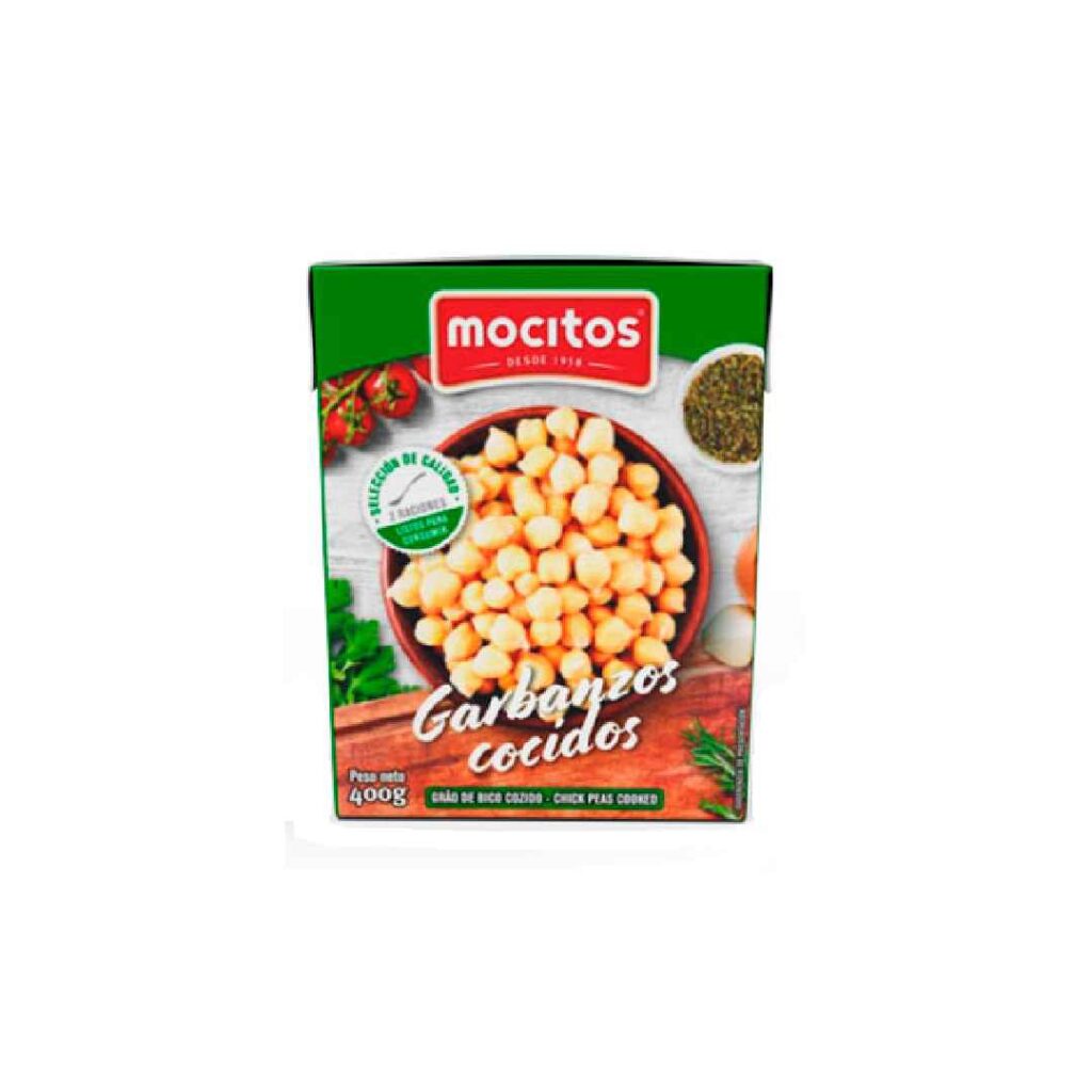 Garbanzos Cocidos Mocitos Tetra G Esencial Pack